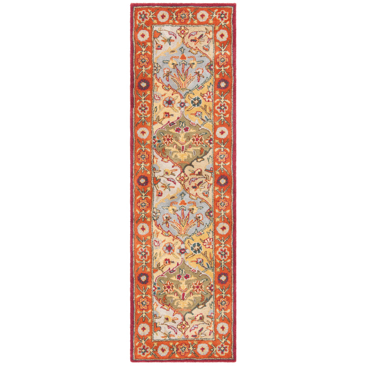 SAFAVIEH Heritage HG510B Handmade Multi / Red Rug Image 4