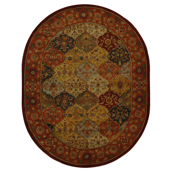 SAFAVIEH Heritage HG510B Handmade Multi / Red Rug Image 9