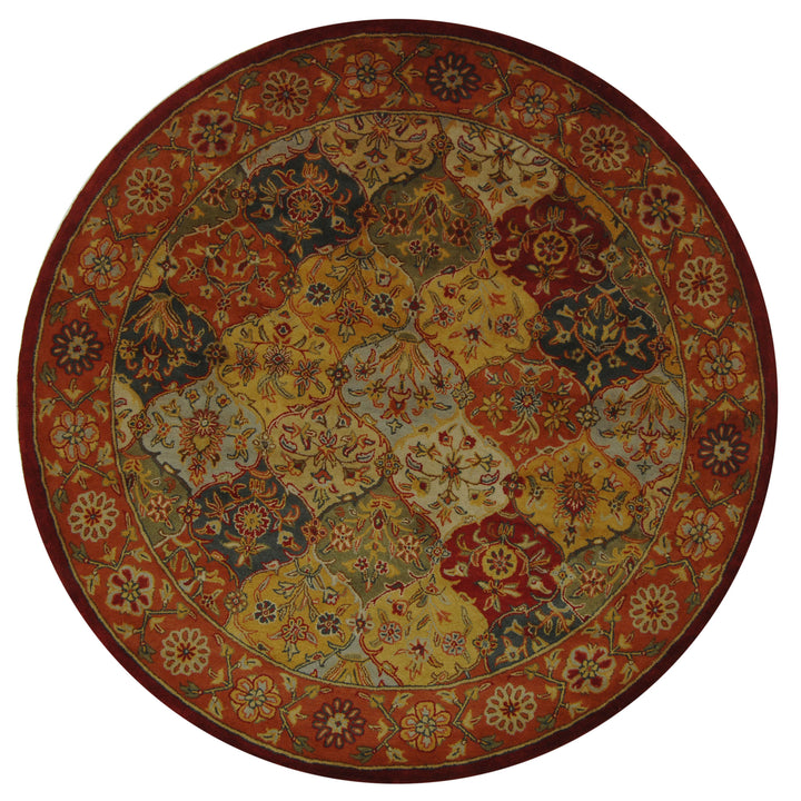 SAFAVIEH Heritage HG510B Handmade Multi / Red Rug Image 10