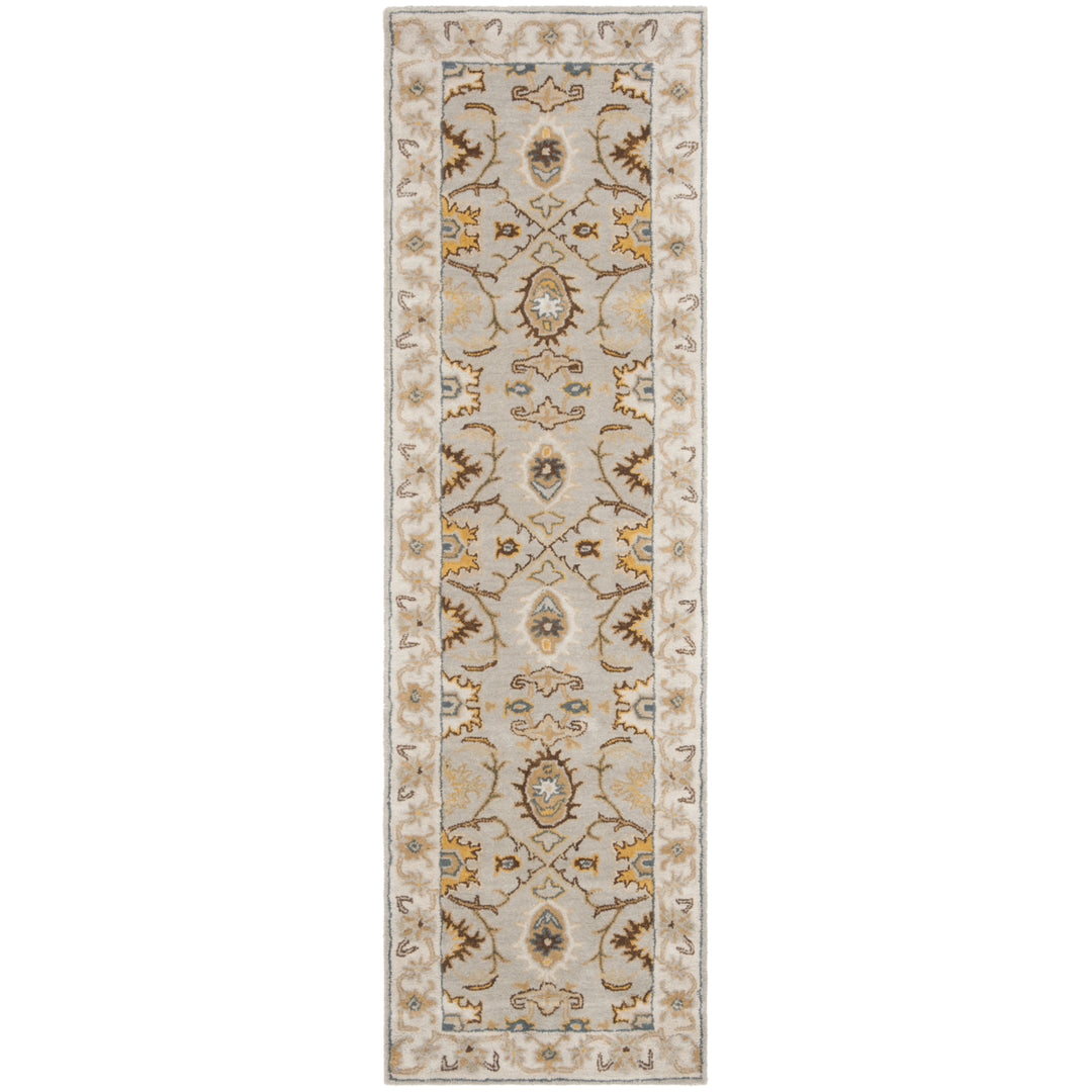 SAFAVIEH Heritage HG734C Handmade Light Grey / Grey Rug Image 5