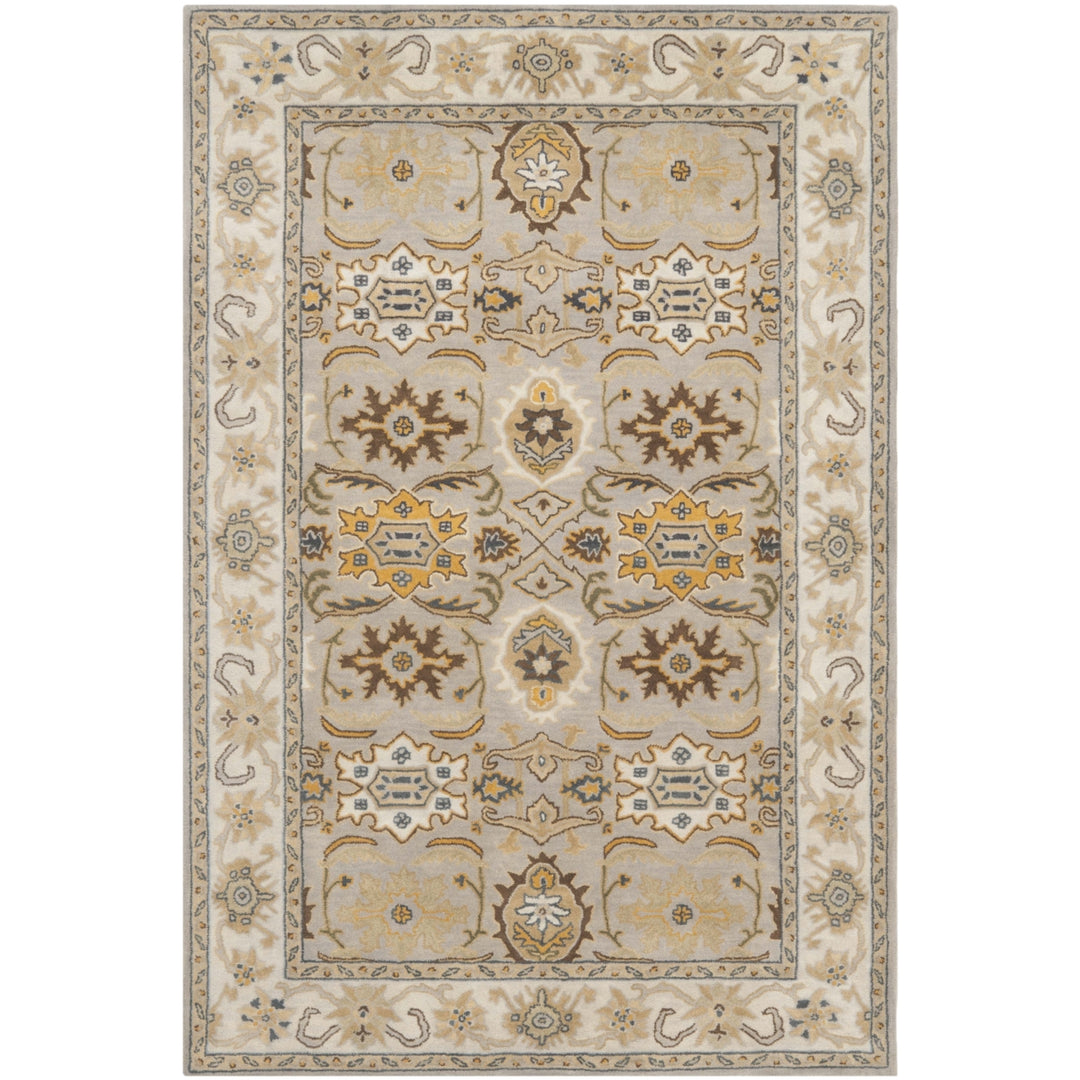 SAFAVIEH Heritage HG734C Handmade Light Grey / Grey Rug Image 9