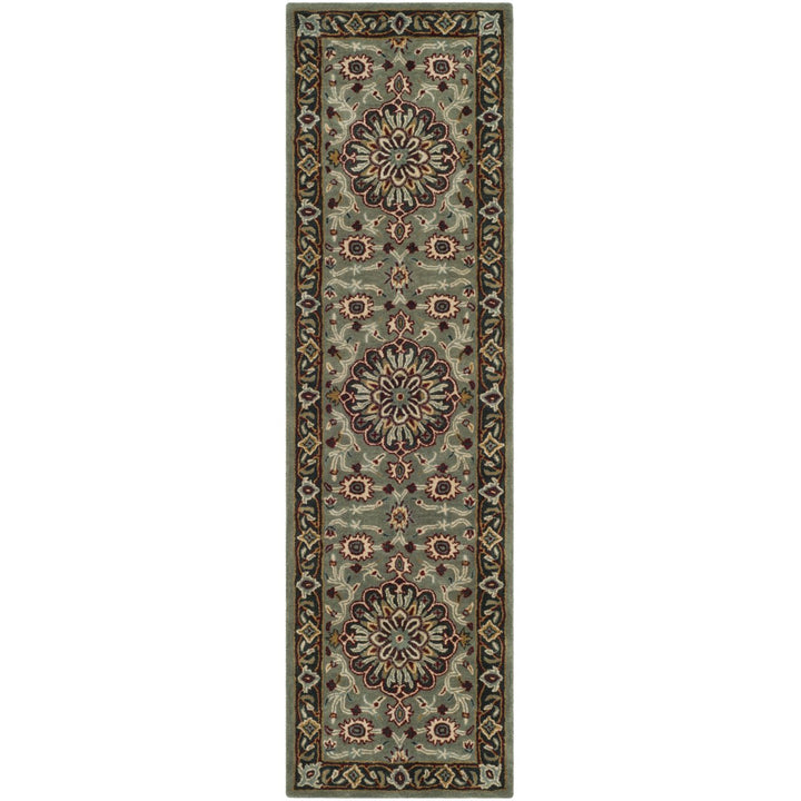 SAFAVIEH Heritage HG736A Handmade Grey / Charcoal Rug Image 1