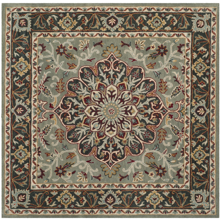 SAFAVIEH Heritage HG736A Handmade Grey / Charcoal Rug Image 6