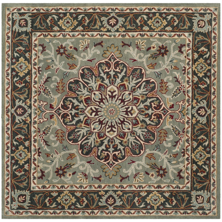 SAFAVIEH Heritage HG736A Handmade Grey / Charcoal Rug Image 1