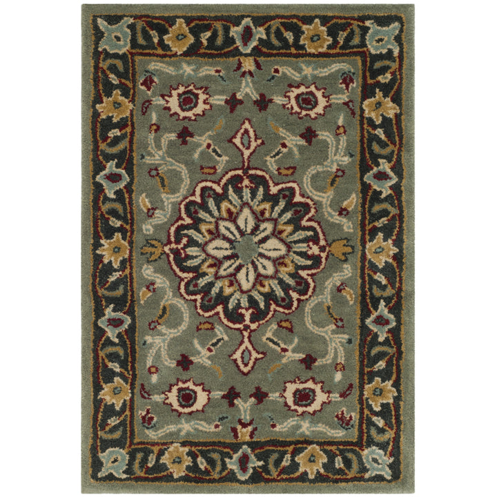 SAFAVIEH Heritage HG736A Handmade Grey / Charcoal Rug Image 8