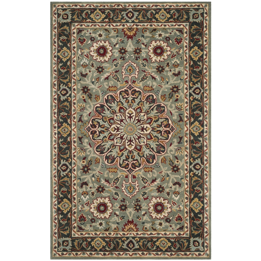 SAFAVIEH Heritage HG736A Handmade Grey / Charcoal Rug Image 10