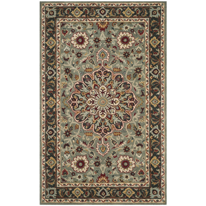 SAFAVIEH Heritage HG736A Handmade Grey / Charcoal Rug Image 10