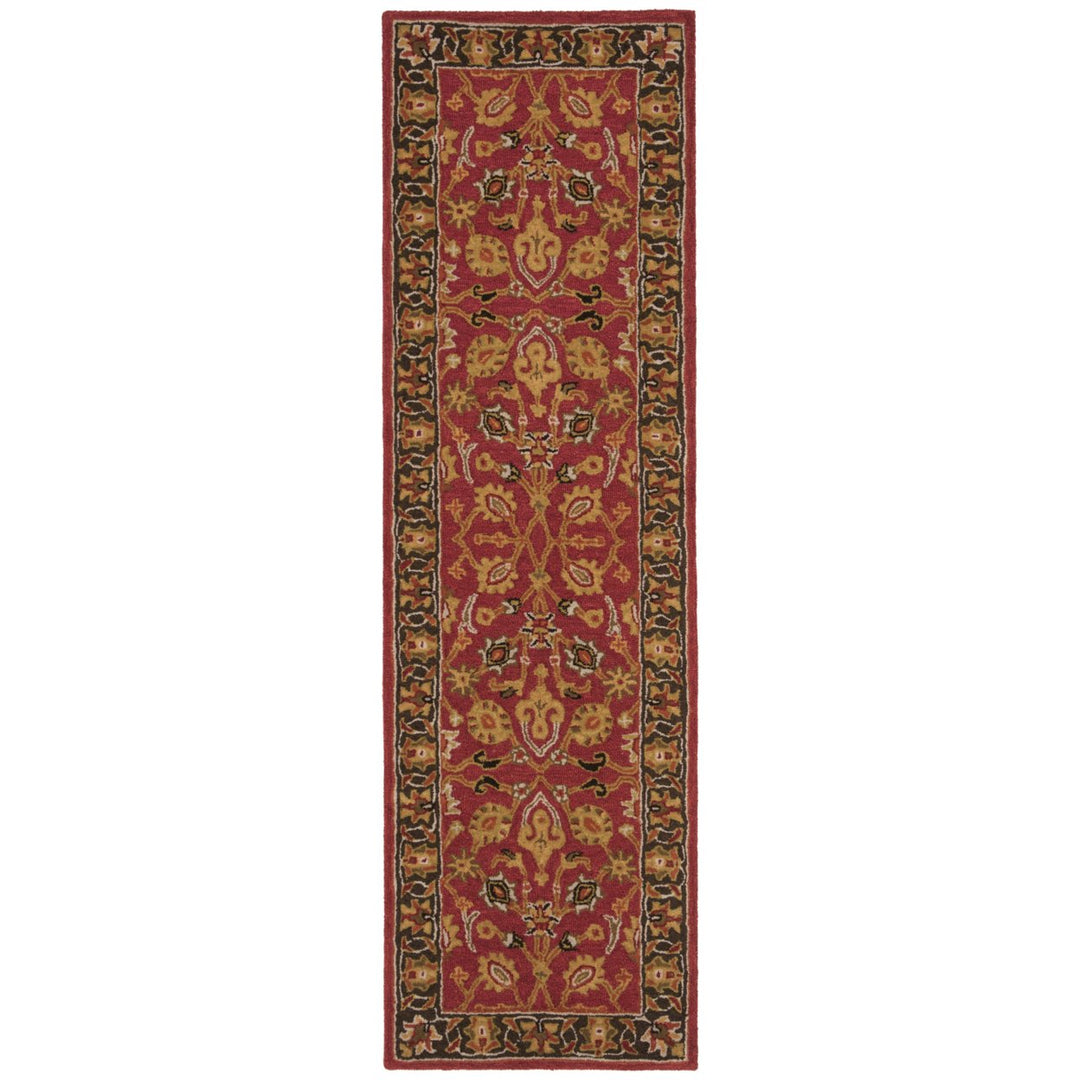 SAFAVIEH Heritage HG745Q Handmade Red / Gold Rug Image 1