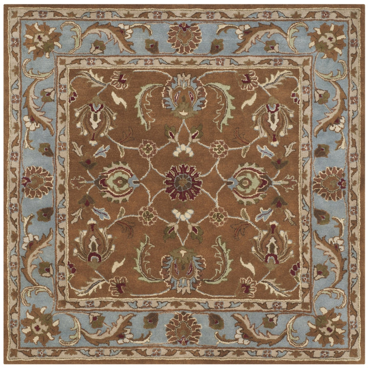 SAFAVIEH HG812A Heritage Brown / Blue Image 9