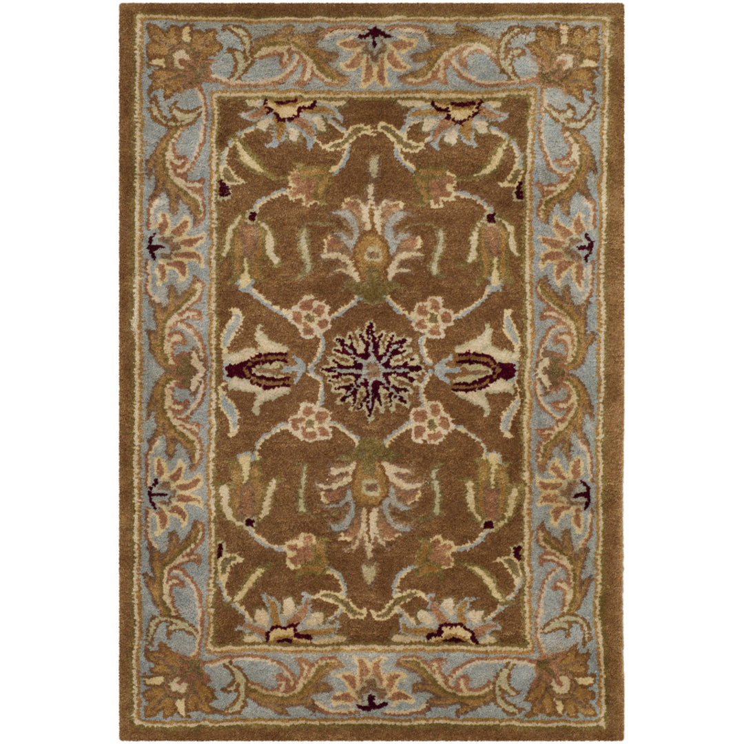 SAFAVIEH HG812A Heritage Brown / Blue Image 3