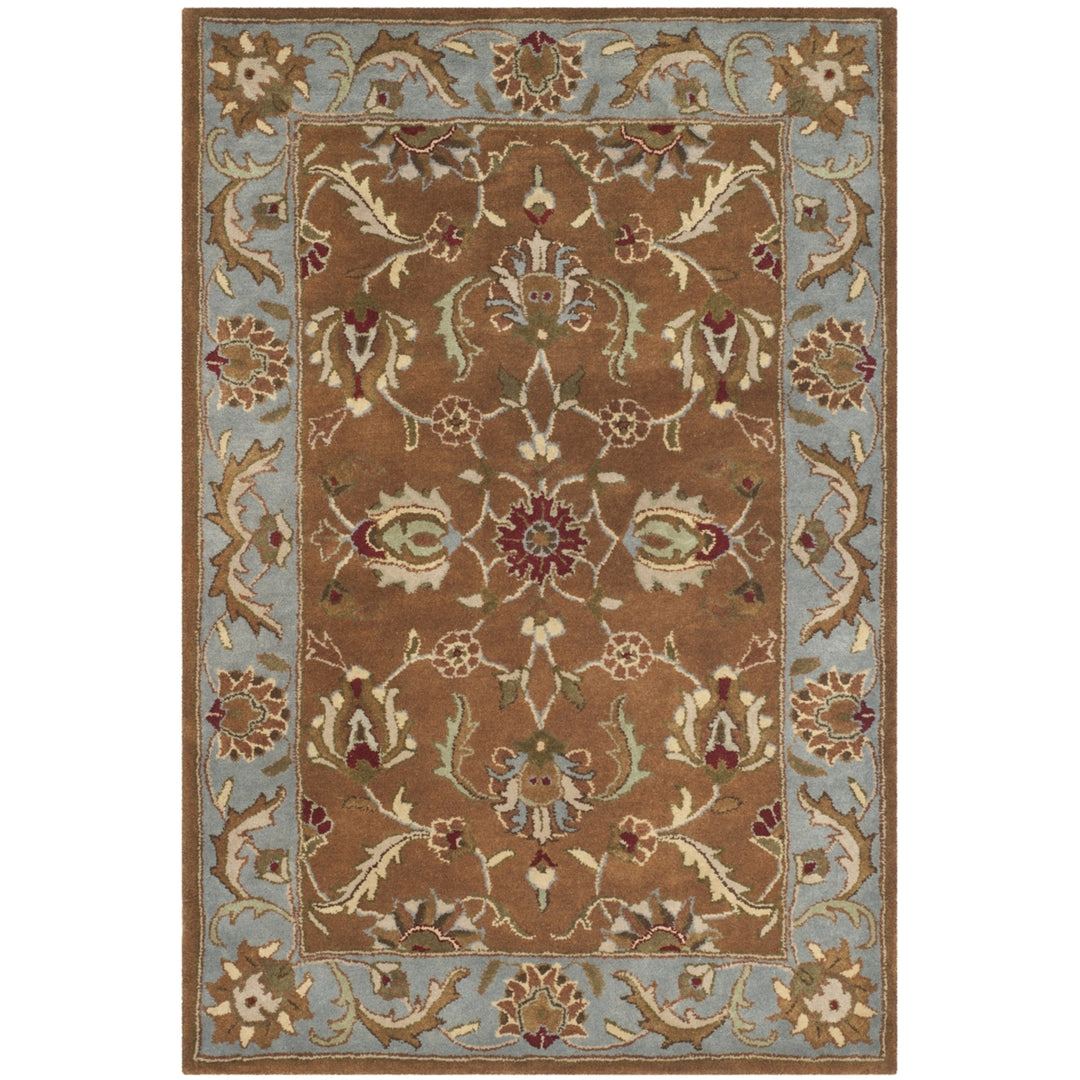 SAFAVIEH HG812A Heritage Brown / Blue Image 6