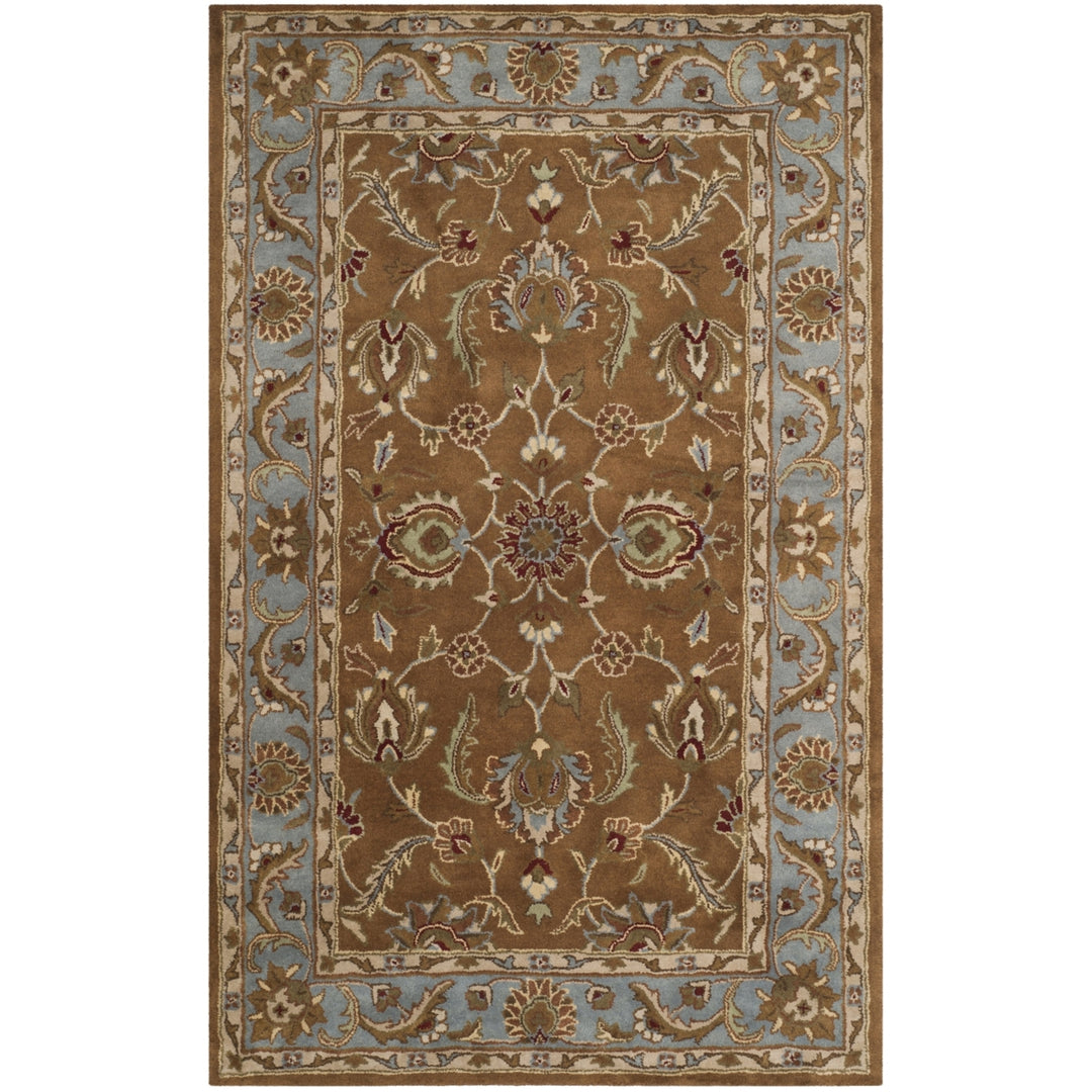 SAFAVIEH HG812A Heritage Brown / Blue Image 1