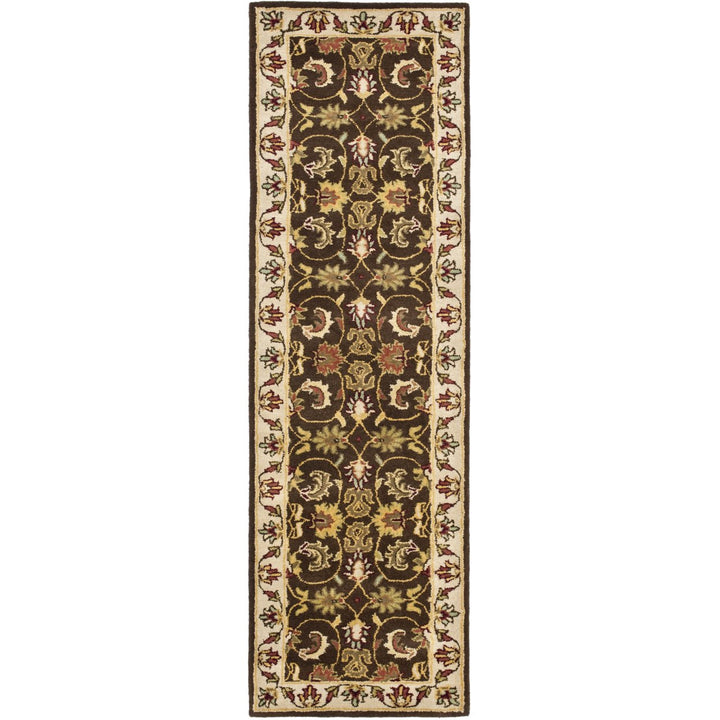 SAFAVIEH Heritage HG818A Handmade Brown / Beige Rug Image 4