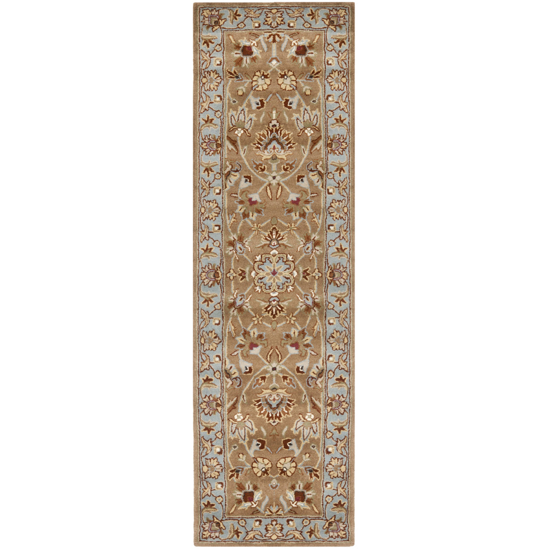 SAFAVIEH Heritage HG821A Handmade Beige / Blue Rug Image 3