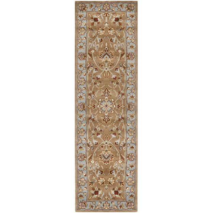 SAFAVIEH Heritage HG821A Handmade Beige / Blue Rug Image 1