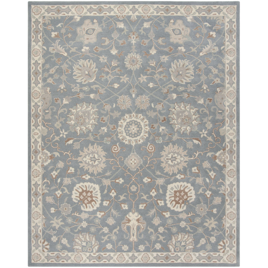 SAFAVIEH Heritage HG824A Handmade Grey / Ivory Rug Image 1