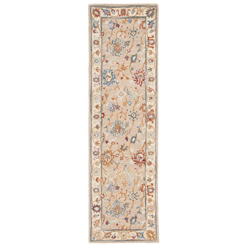 SAFAVIEH Heritage HG825A Handmade Brown / Beige Rug Image 2