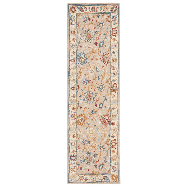 SAFAVIEH Heritage HG825A Handmade Brown / Beige Rug Image 2