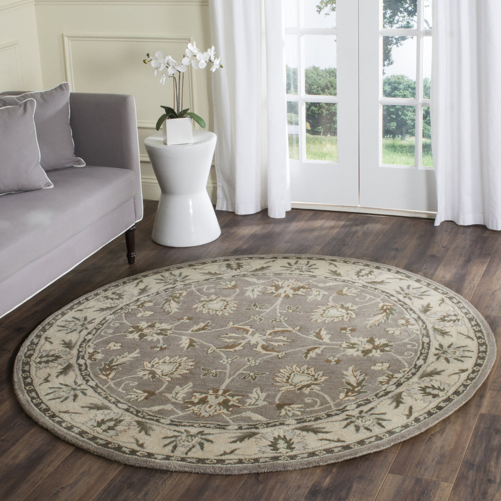 SAFAVIEH Heritage HG863A Handmade Grey / Beige Rug Image 2