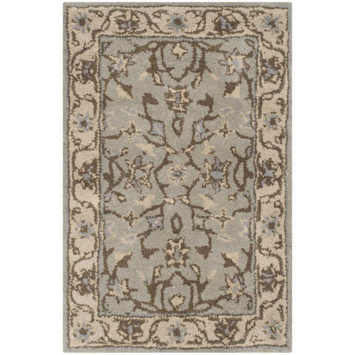 SAFAVIEH Heritage HG862A Handmade Beige / Grey Rug Image 1