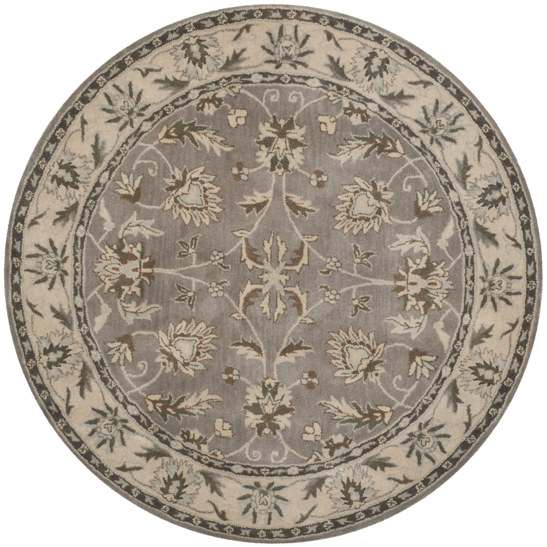 SAFAVIEH Heritage HG863A Handmade Grey / Beige Rug Image 4