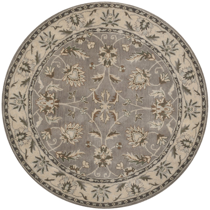 SAFAVIEH Heritage HG863A Handmade Grey / Beige Rug Image 4