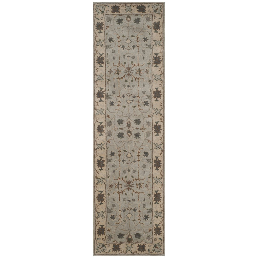 SAFAVIEH Heritage HG864A Handmade Green / Beige Rug Image 1