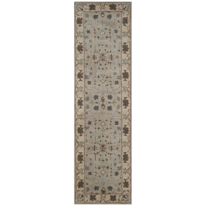 SAFAVIEH Heritage HG864A Handmade Green / Beige Rug Image 1