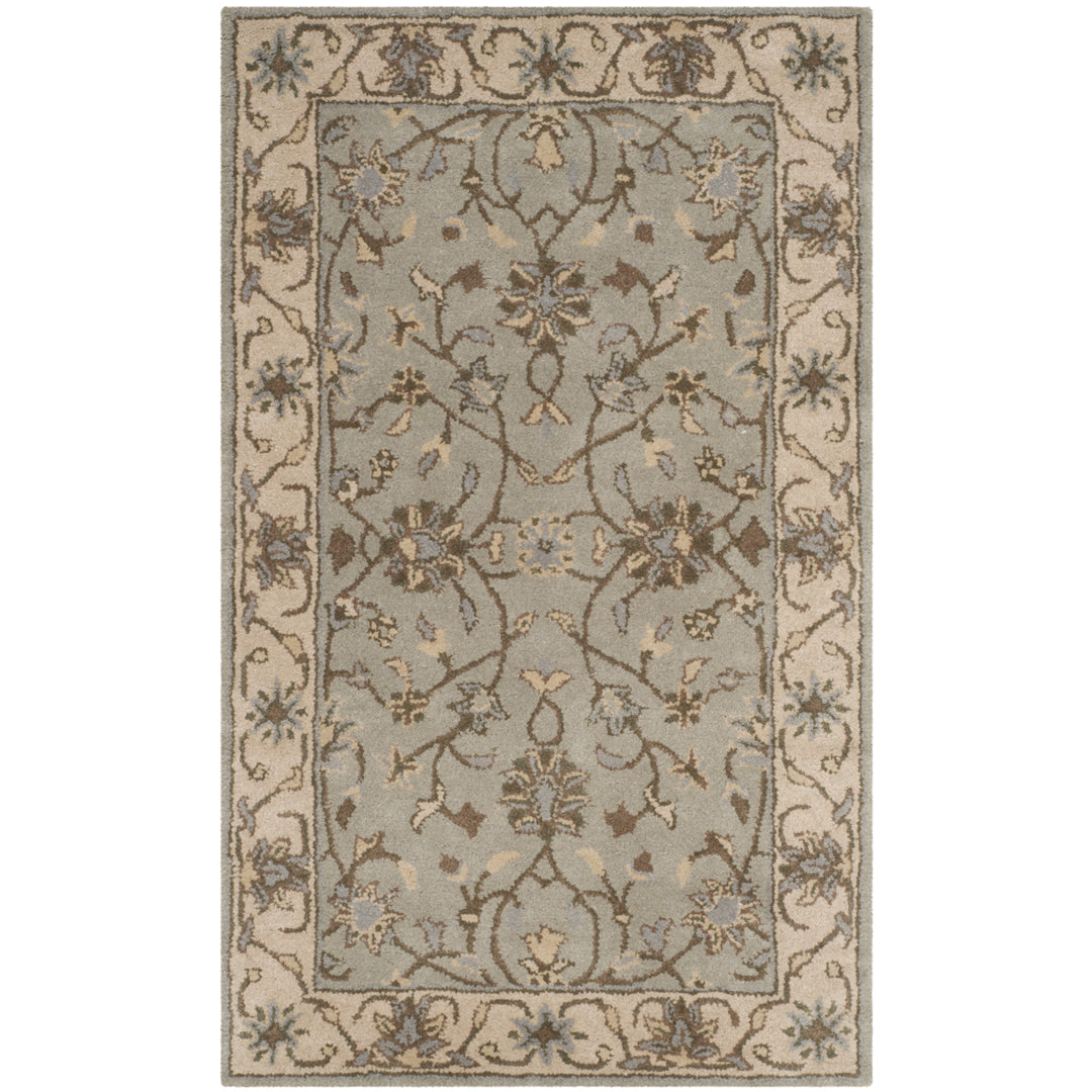 SAFAVIEH Heritage HG862A Handmade Beige / Grey Rug Image 5