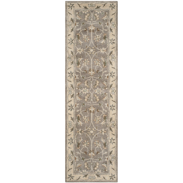 SAFAVIEH Heritage HG863A Handmade Grey / Beige Rug Image 5