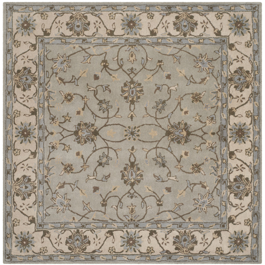 SAFAVIEH Heritage HG862A Handmade Beige / Grey Rug Image 7