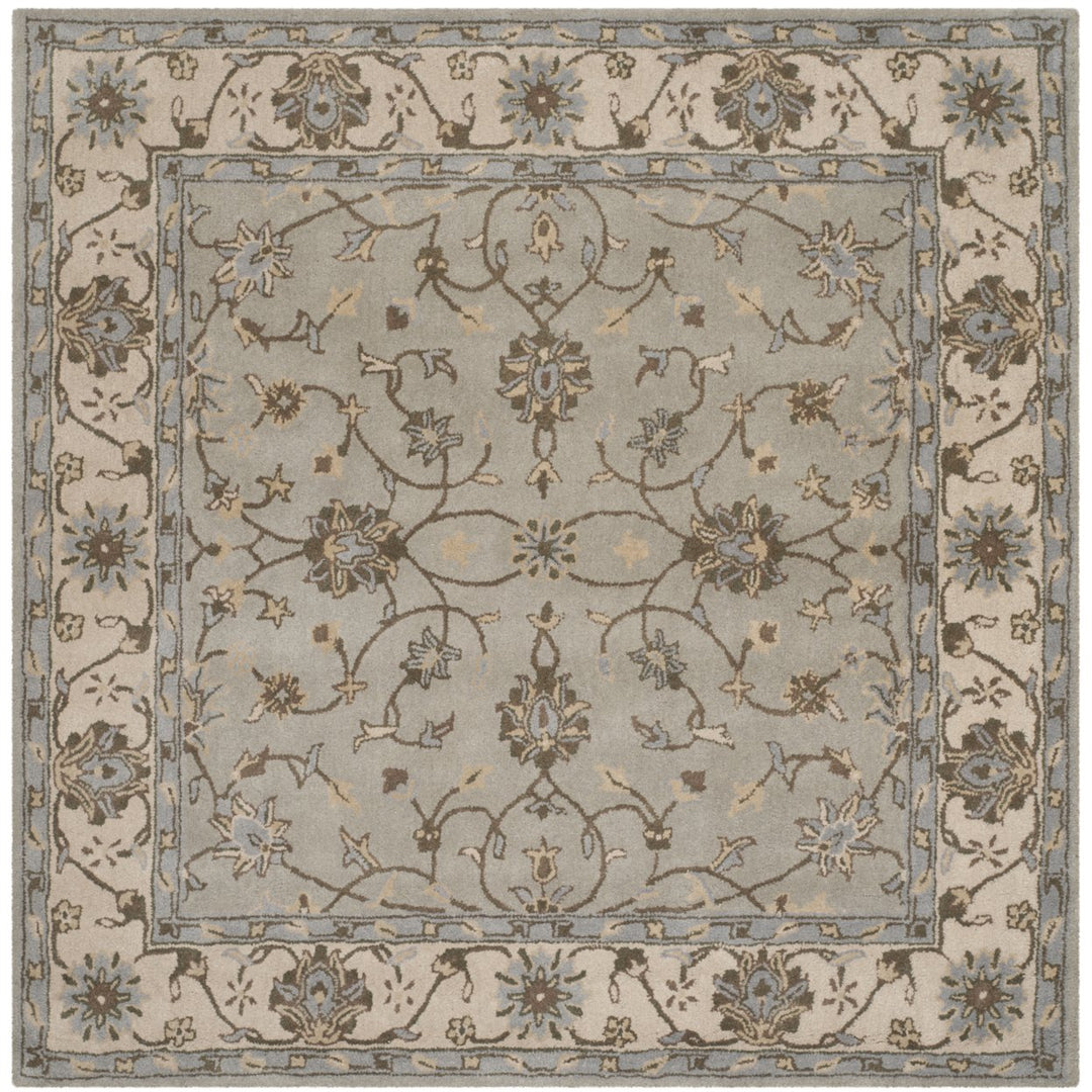 SAFAVIEH Heritage HG862A Handmade Beige / Grey Rug Image 1