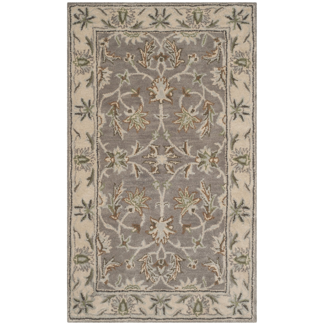 SAFAVIEH Heritage HG863A Handmade Grey / Beige Rug Image 9