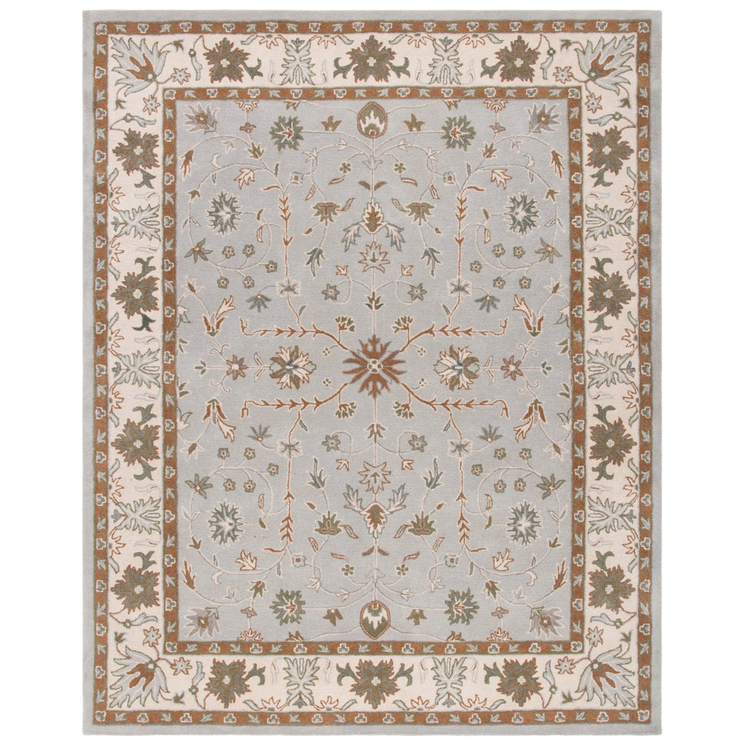 SAFAVIEH Heritage HG864A Handmade Green / Beige Rug Image 1