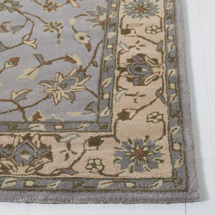 SAFAVIEH Heritage HG862A Handmade Beige / Grey Rug Image 10