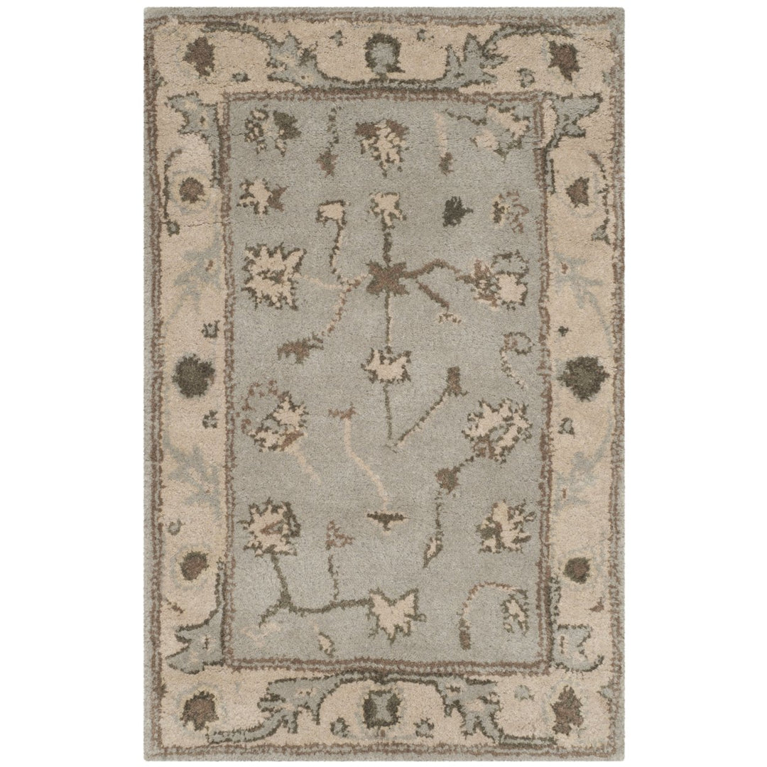 SAFAVIEH Heritage HG865A Handmade Beige / Grey Rug Image 3