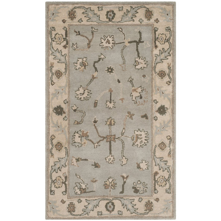 SAFAVIEH Heritage HG865A Handmade Beige / Grey Rug Image 1