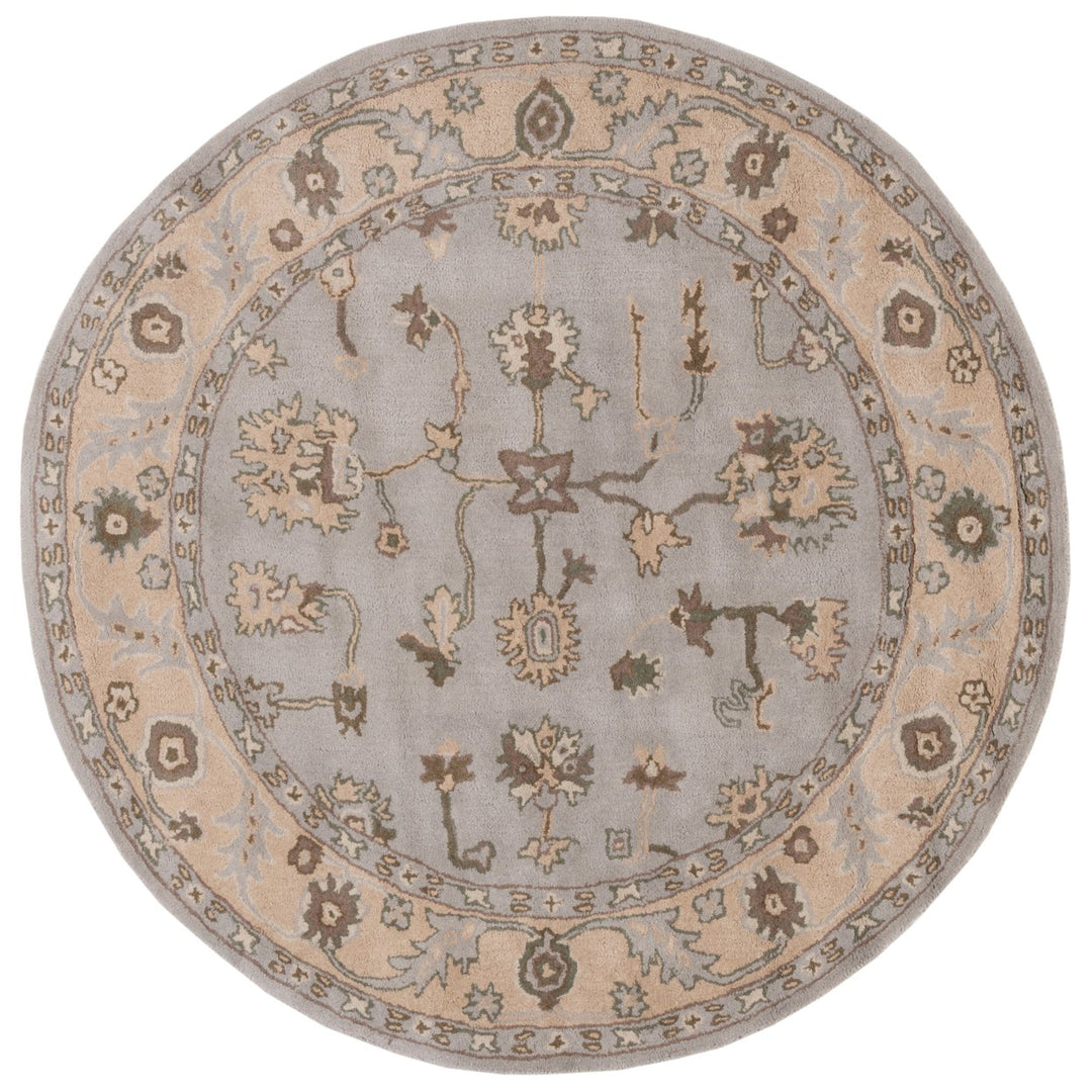 SAFAVIEH Heritage HG865A Handmade Beige / Grey Rug Image 1