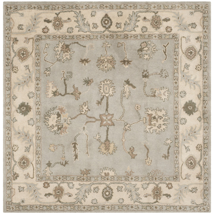 SAFAVIEH Heritage HG865A Handmade Beige / Grey Rug Image 7