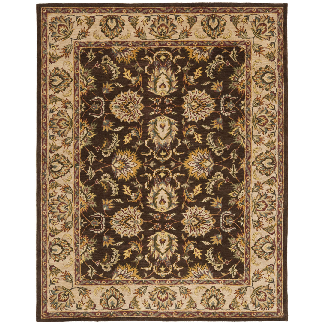 SAFAVIEH Heritage HG912A Handmade Brown / Ivory Rug Image 1