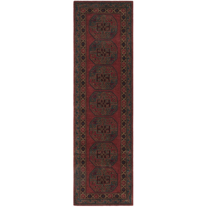 SAFAVIEH Heritage Collection HG919Q Handmade Red Rug Image 1