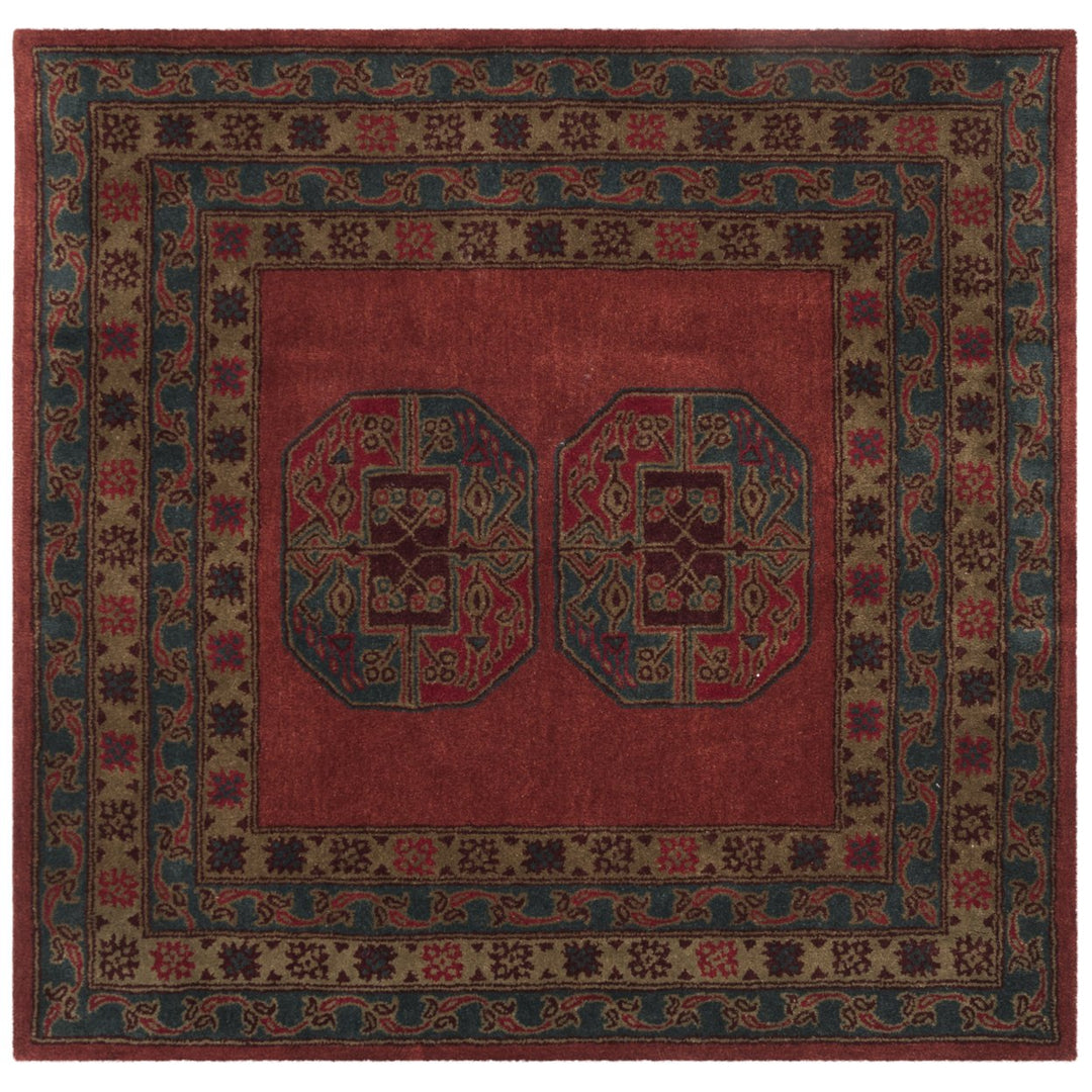 SAFAVIEH Heritage Collection HG919Q Handmade Red Rug Image 6