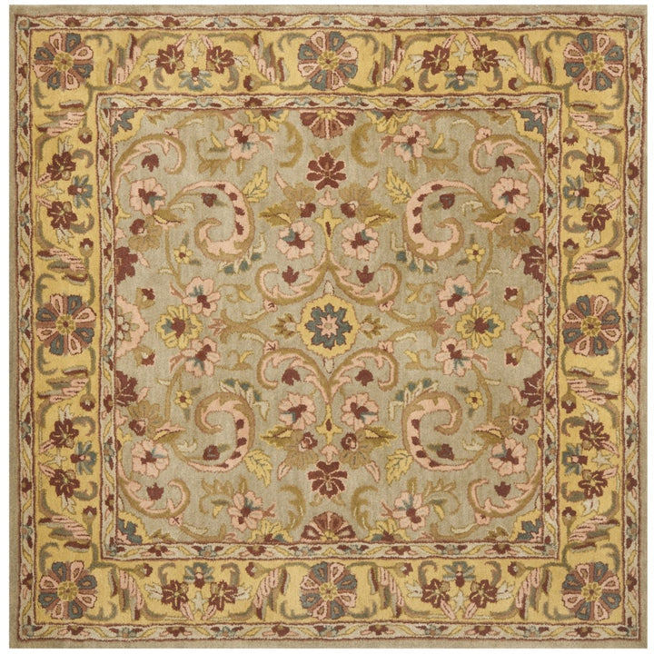 SAFAVIEH Heritage HG924A Handmade Grey / Gold Rug Image 1