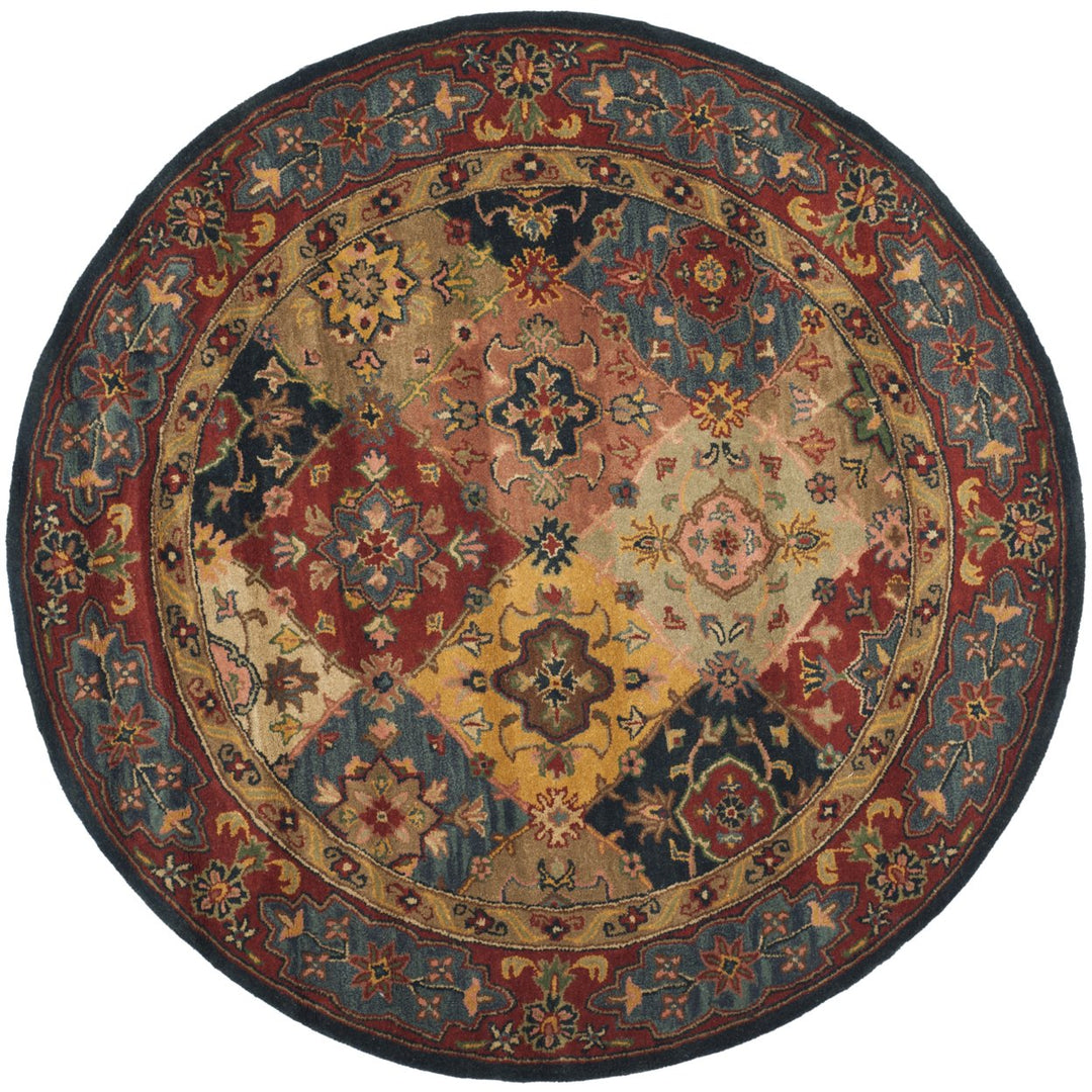 SAFAVIEH Heritage HG926A Handmade Red / Multi Rug Image 2