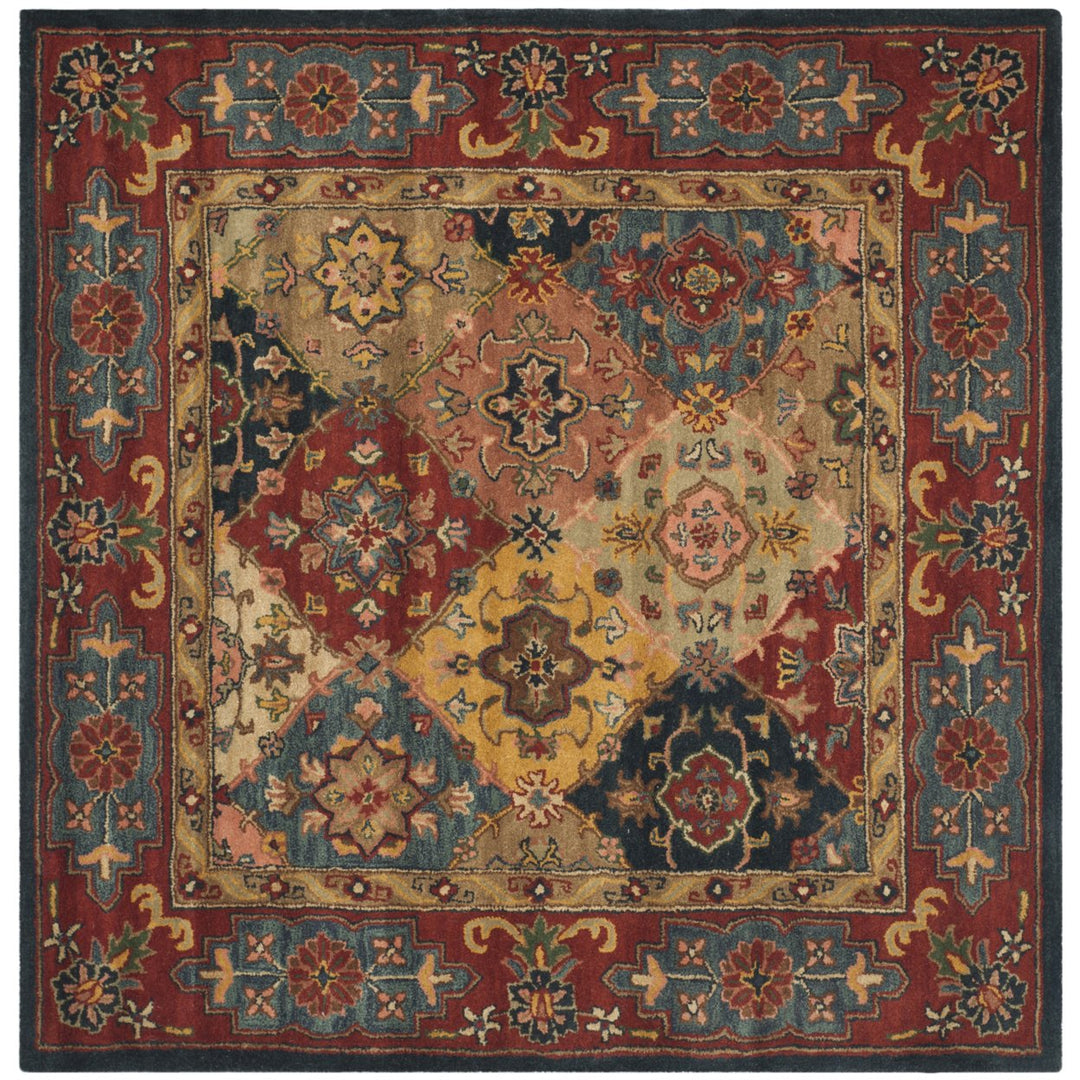 SAFAVIEH Heritage HG926A Handmade Red / Multi Rug Image 3