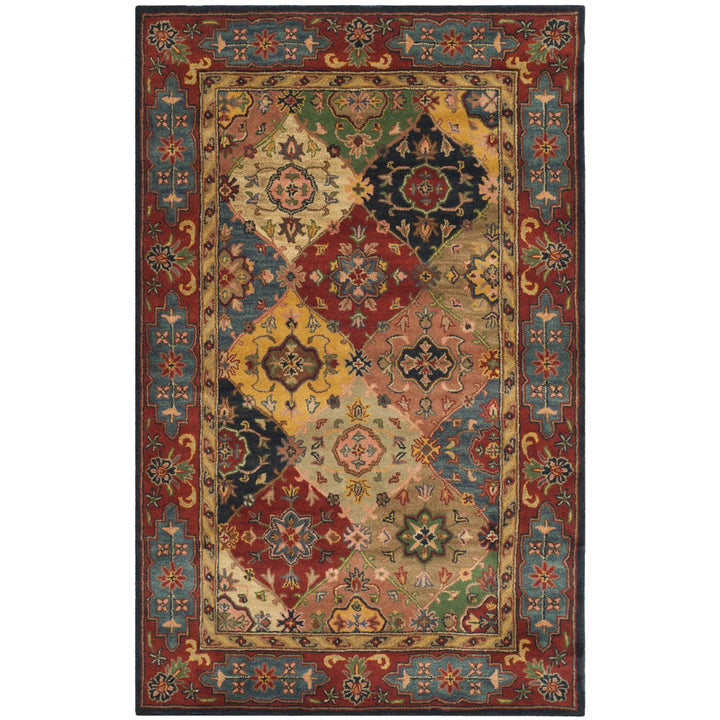 SAFAVIEH Heritage HG926A Handmade Red / Multi Rug Image 7