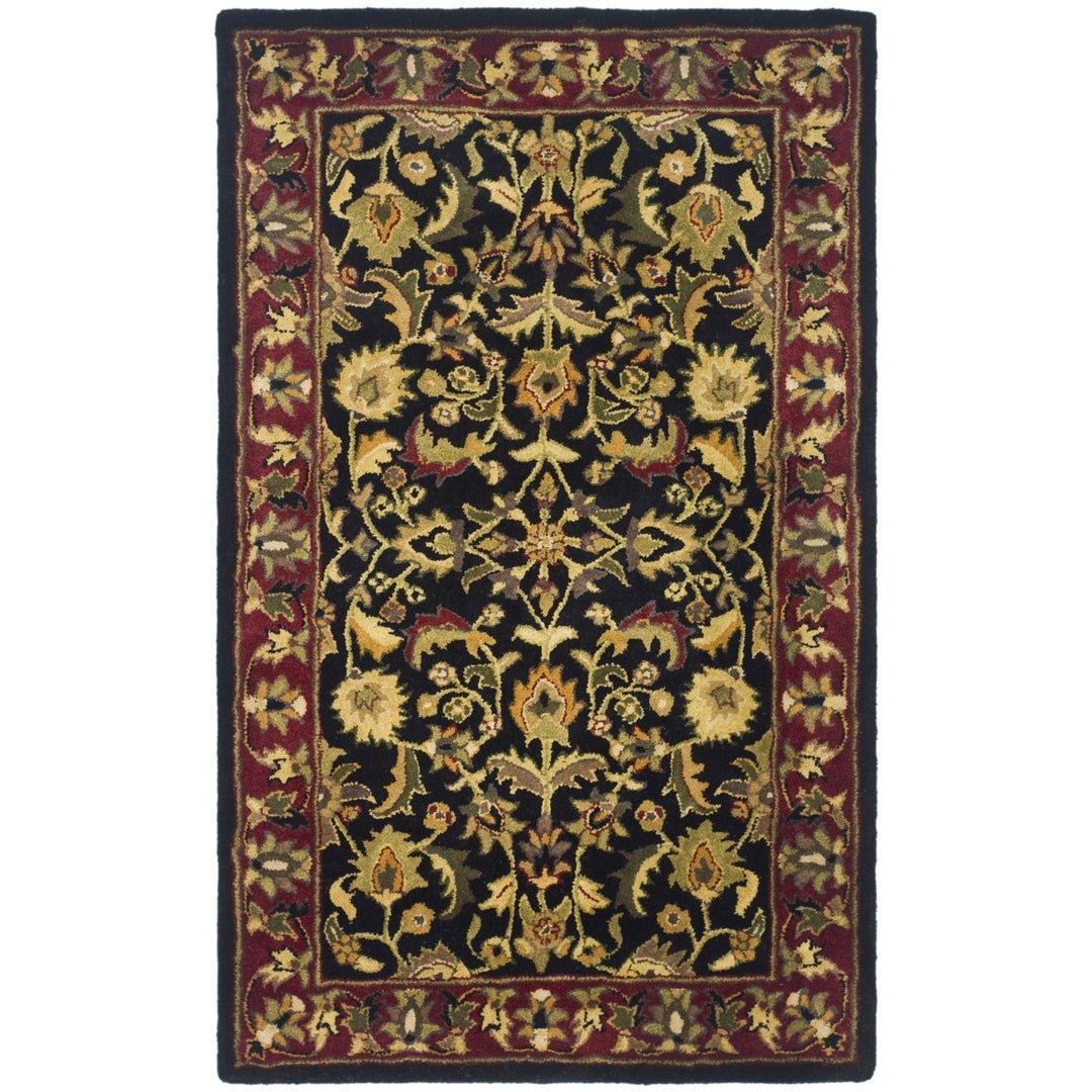 SAFAVIEH HG953A Heritage Black / Red Image 1