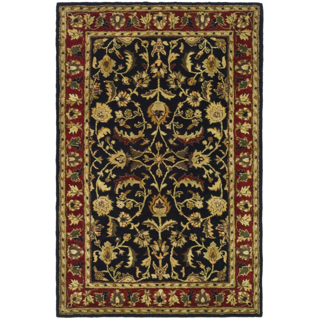 SAFAVIEH HG953A Heritage Black / Red Image 8