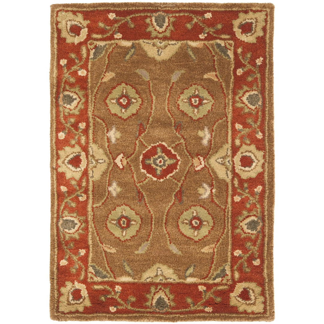 SAFAVIEH HG963A Heritage Beige / Rust Image 1