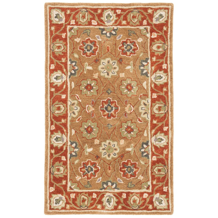 SAFAVIEH HG963A Heritage Beige / Rust Image 1